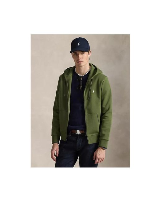 Polo Ralph Lauren Green Zip-Throughs for men