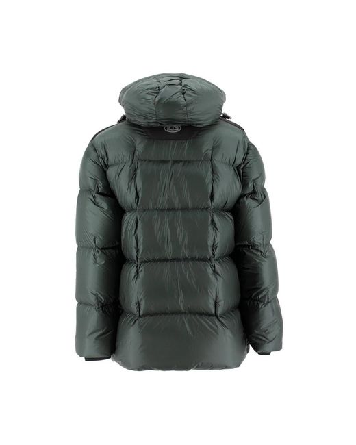 Parajumpers Green Down Jackets for men