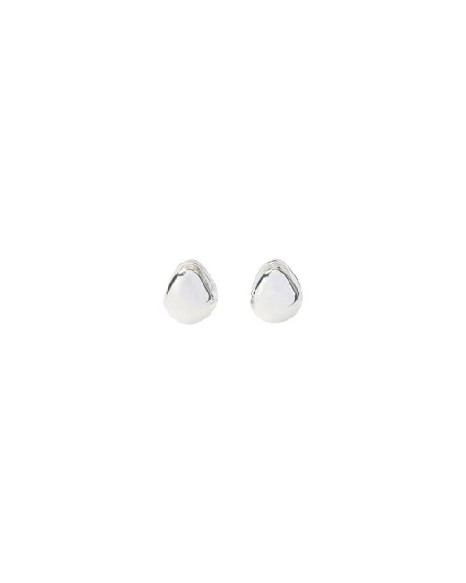 Phoebe Philo White Earrings