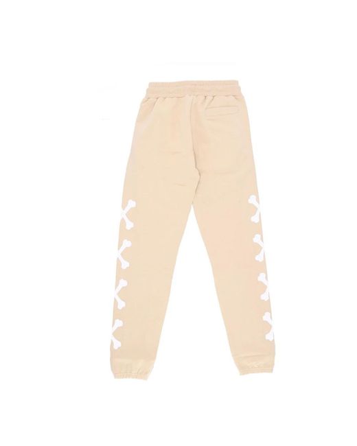 PHOBIA ARCHIVE Cross Bones Pants in het Natural voor heren
