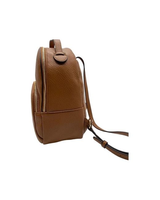 Liu Jo Brown Stylischer Praktischer Rucksack Mit Reißverschluss