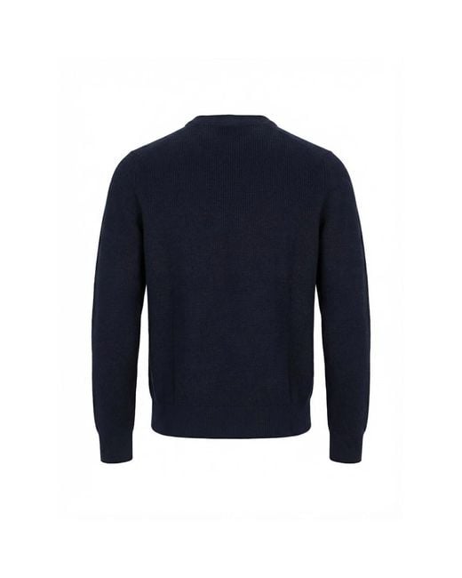 HUGO Blue Round-Neck Knitwear for men