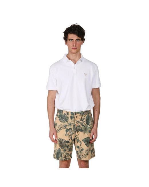 Mason's White Polo Shirts for men