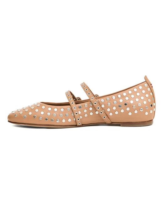 Halmanera Natural Ballerina Shoes