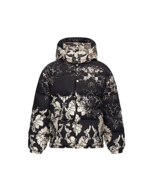 Roberto Cavalli Black Winter Jackets for men
