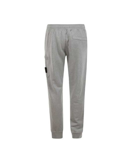 Stone Island Gray Sweatpants for men