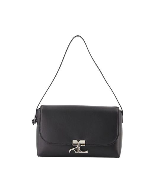 Courreges Black Shoulder Bags