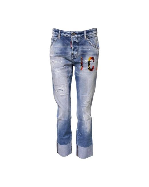 DSquared² Blue Slim Fit Jeans