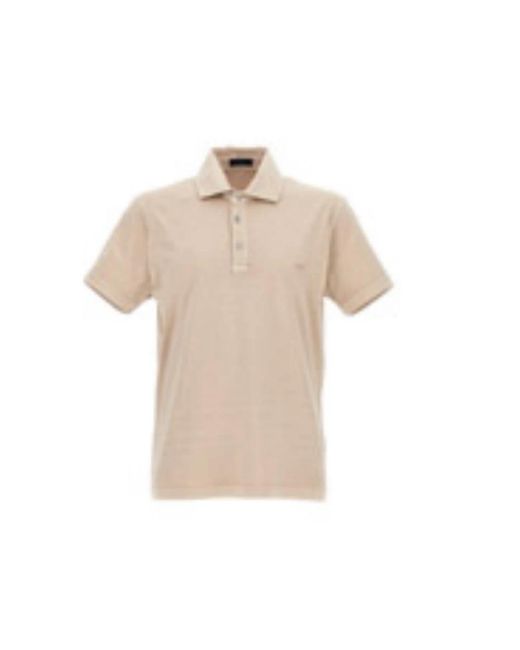 Fay Natural Polo Shirts for men