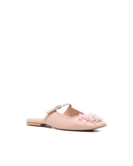 Psophia Pink Mules