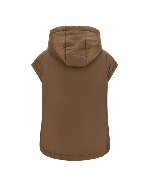 Vests Max Mara en coloris Brown