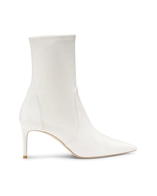 Heeled Boots Stuart Weitzman de color White
