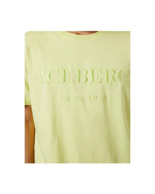 Iceberg Yellow T-Shirts for men