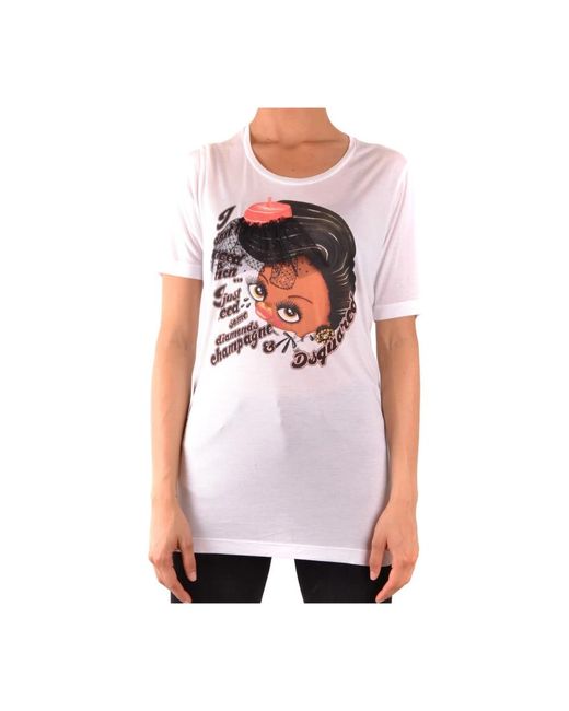 DSquared² White T-Shirts