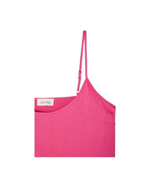 American Vintage Pink Sleeveless Tops
