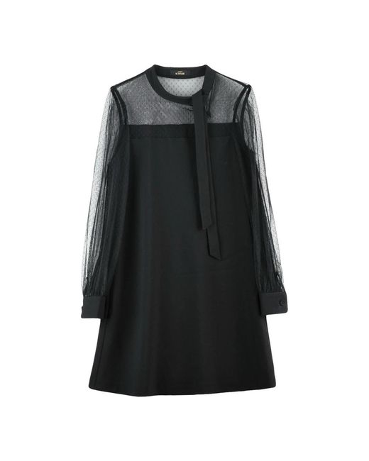 Twinset Black Short Dresses