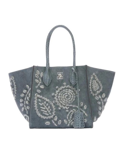 Tote Bags Ermanno Scervino de color Gray