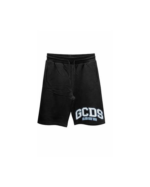 Gcds Black Casual Shorts for men