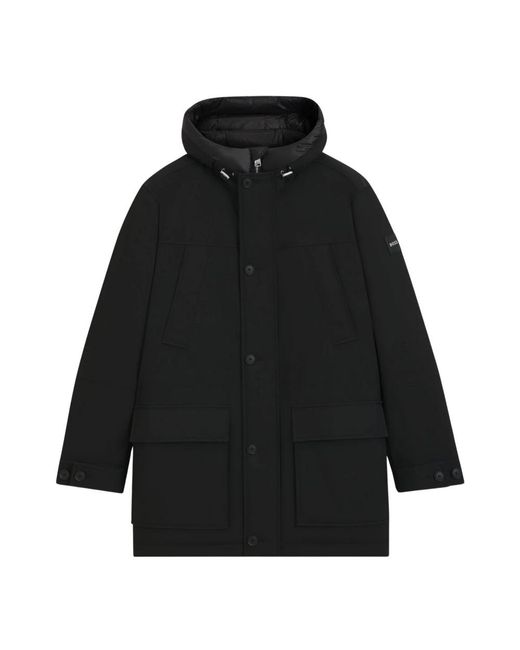 HUGO Parka in het Black voor heren