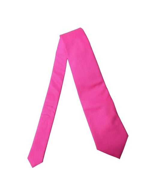 Dolce & Gabbana Pink Ties