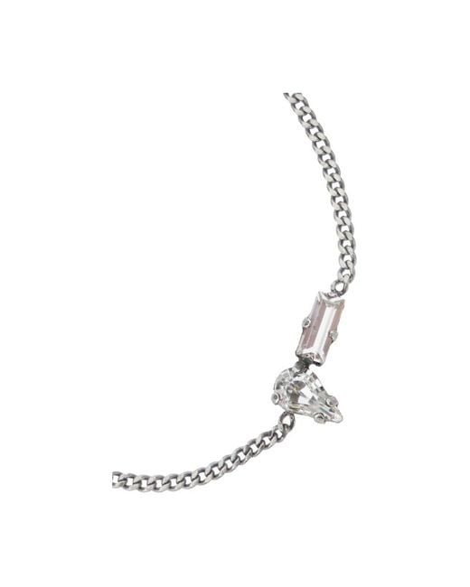 Saint Laurent Metallic Bracelets for men