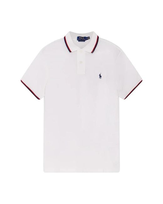 Polo Ralph Lauren White Polo Shirts for men