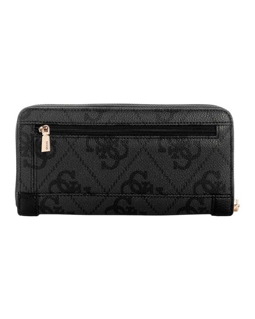 Guess Black Wallets & Cardholders