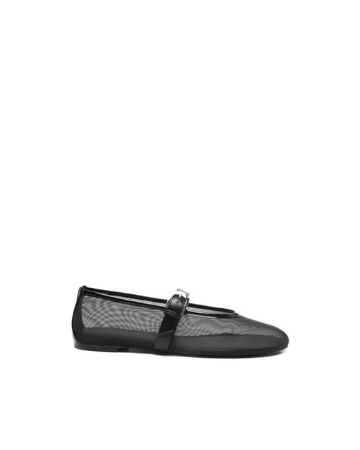Stuart Weitzman Black Ballerina Shoes