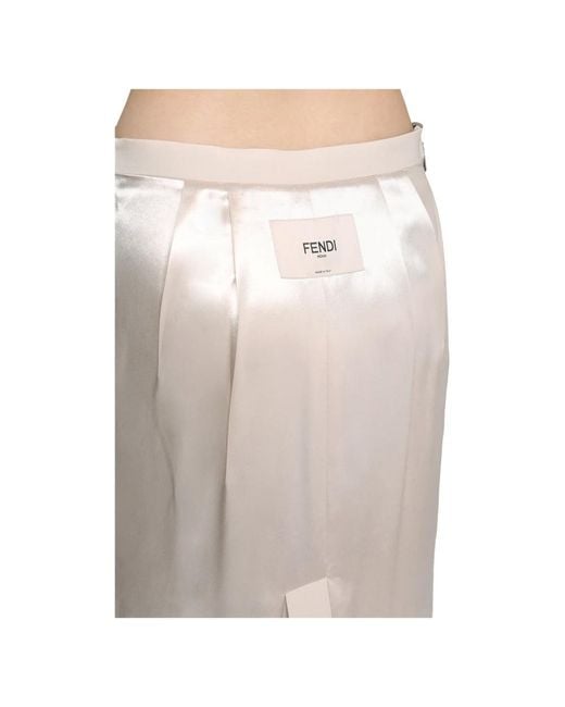 Fendi Midi Skirts in het Gray