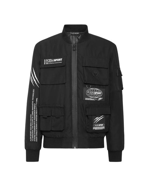 Philipp Plein Bomberjack in het Black voor heren
