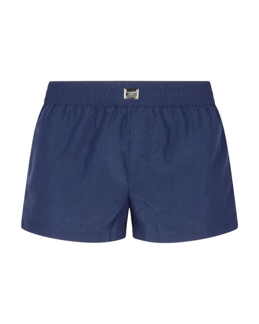 Dolce & Gabbana Blaue meer kleidung badehose,blaue meer kleidung boxershorts in Blue für Herren