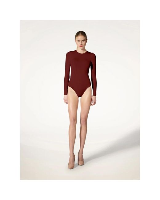 Wolford Red Full-Body