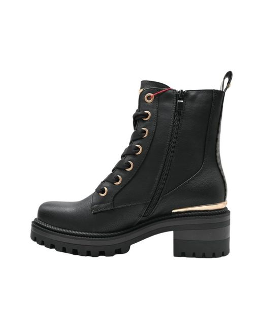 Wrangler Black Lace-Up Boots