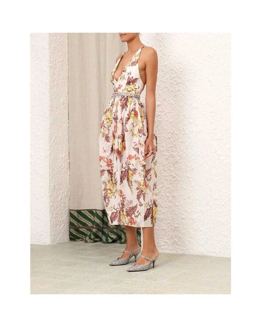 Zimmermann Metallic Midi Dresses