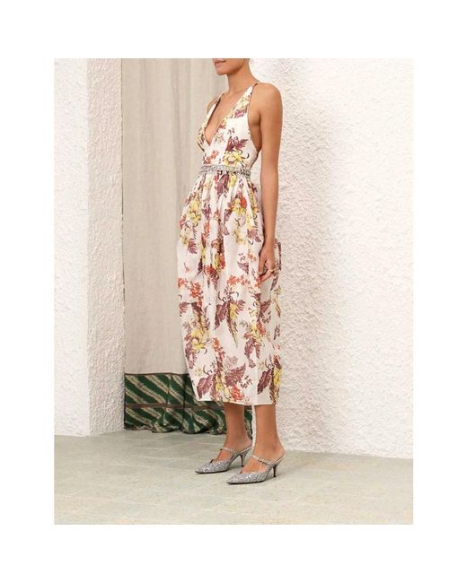 Zimmermann Metallic Midi Dresses