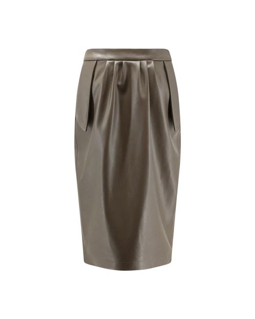 Stella McCartney Altermat Midi Rok in het Brown