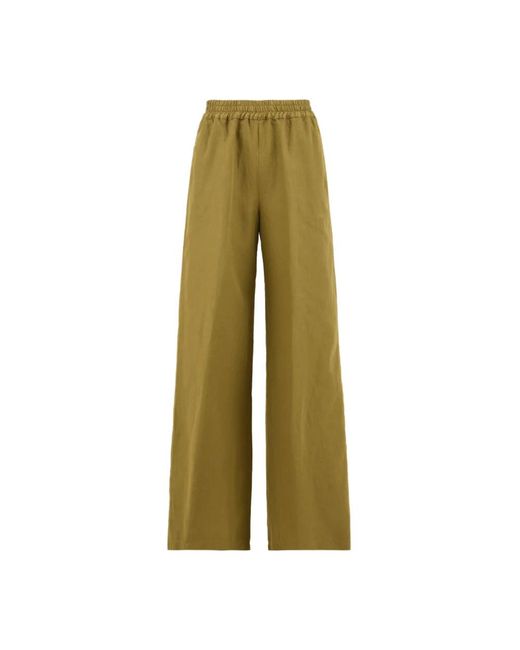 Aspesi Green Wide Trousers