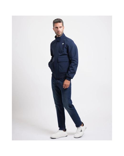 Light Jackets K-Way de hombre de color Blue