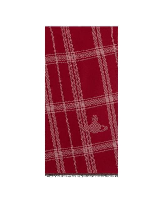 Vivienne Westwood Red Winter Scarves