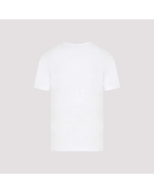 Emilio Pucci White Weißes logo t-shirt bekleidung
