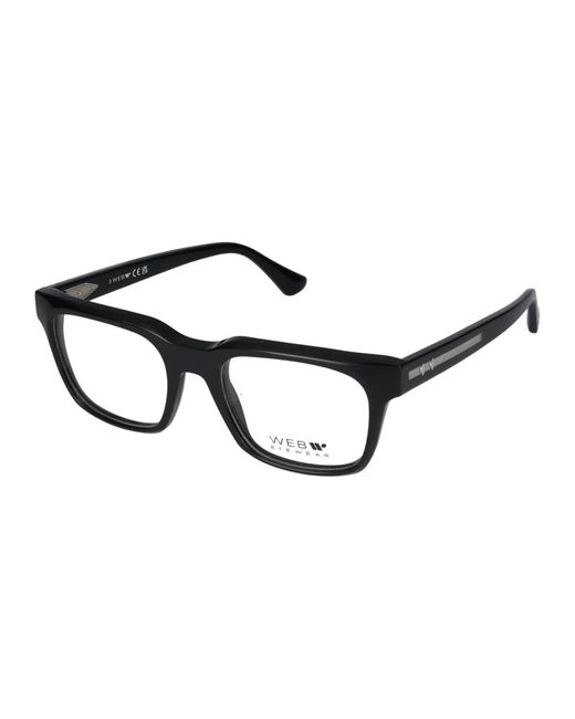 WEB EYEWEAR Black Glasses
