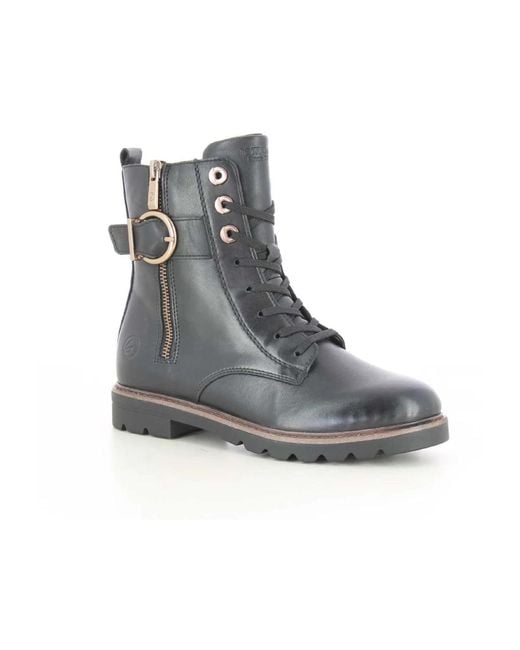 Lace-Up Boots di Remonte in Gray