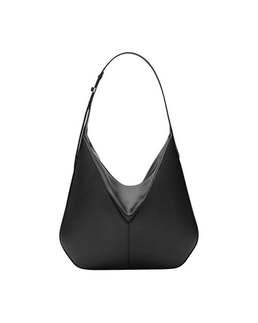 Valextra Black Shoulder Bags