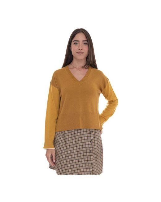 Pennyblack Brown V-Neck Knitwear