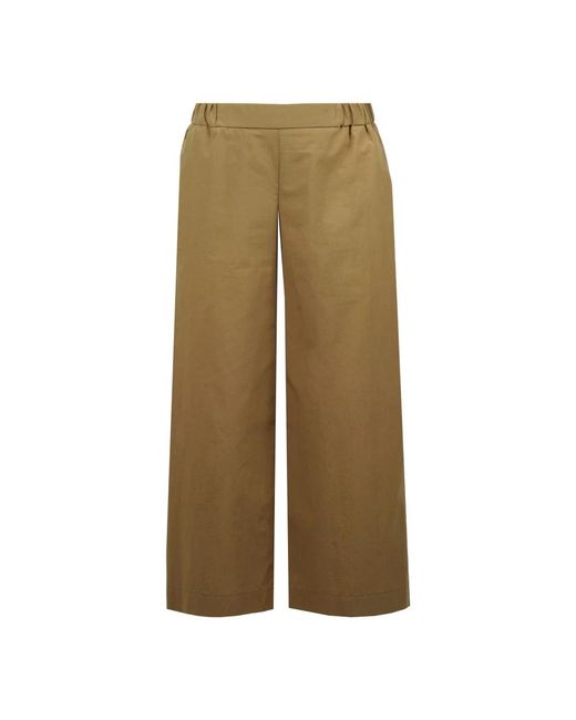 Ottod'Ame Green Wide Trousers