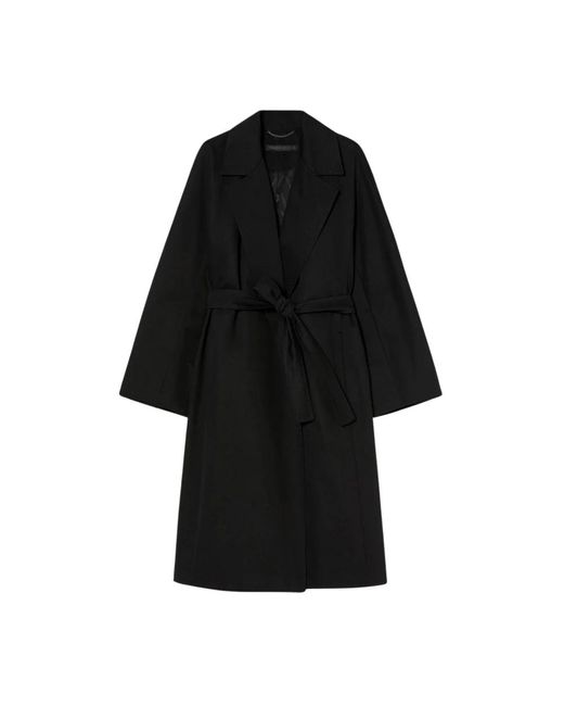 Belted Coats di Marina Rinaldi in Black