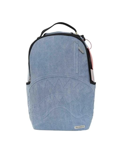 Sprayground Blue Backpacks for men