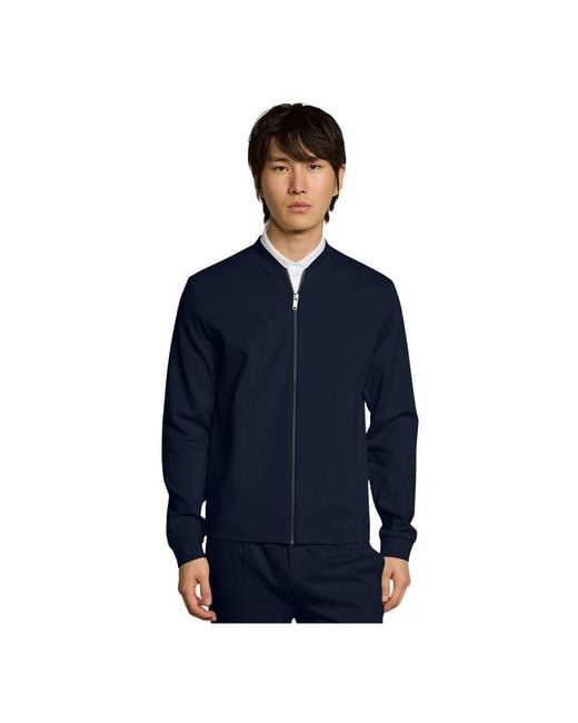KIEFERMANN Blue Zip-Throughs for men