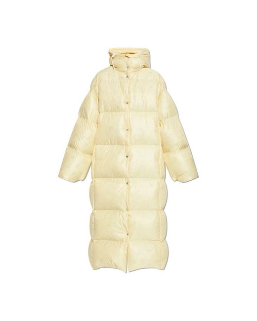 Jil Sander Yellow Down Coats