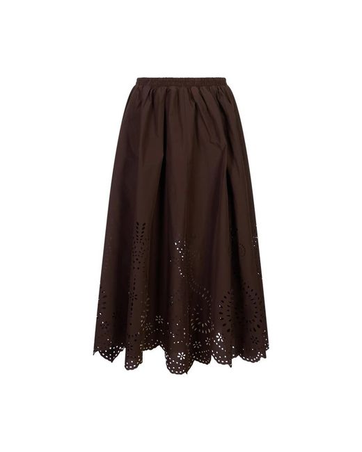 MEIMEIJ Brown Midi Skirts